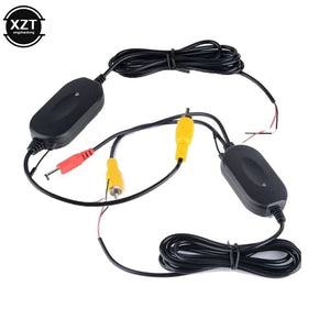 Planet Gates 2.4G Wireless Rear View Camera RCA Video Transmitter &Receiver For Car Rearview Monitor FM Wireless Transceiver &Receiver Module