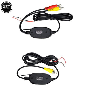 Planet Gates 2.4G Wireless Rear View Camera RCA Video Transmitter &Receiver For Car Rearview Monitor FM Wireless Transceiver &Receiver Module