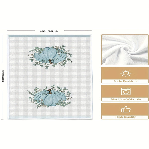 Planet Gates 2/4pcs, Microfiber Scouring Pad, Square Halloween Theme Dish Towels, Simple Style Dish Cloth, Cleaning Cloth For Sink Or Kitchen Stove, Antibacterial Washable Cleaning Brush, Kitchen Stuff, Thanksgiving Theme Decor