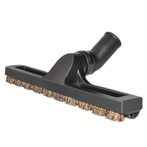 Planet Gates 2.54-2.54/10.16cm Floor Brush With Wheels Replacement For Vacuum Hardwood Floor Brush Horsehair 1 1/4" 32mm Universal Vacuum Cleaner Brush 360 Degrees Swivel Head Fit For Bissell, Eureka, Royal, Dirt Devil, Electrolux, Panasonic, Kenmore, Shop Vac, Oreck 12" Wide
