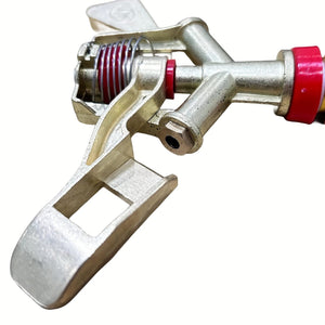 Planet Gates 2.54/5.08cm / Yellow 1pc, 1/2" Alloy Impact Sprinkler Adjustable 0-360Degree, Rotation Water Sprinkler Head For Garden Irrigation