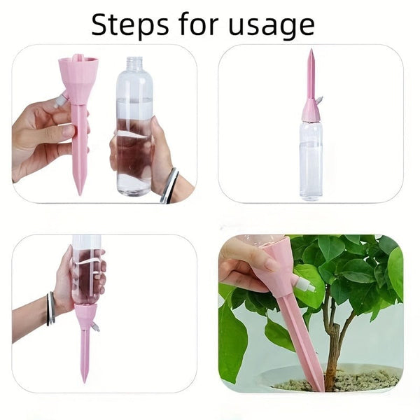 Planet Gates 2/5pcs Adjustable Self-watering Automatic Drip Irrigation System, Lazy Dripper, Green Plant Steward, Automatic Dripper Device For Plants, Flowers, Greenhouses, Gardens, Suitable For Gardens, Courtyards, Landscapes.