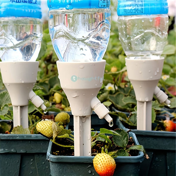 Planet Gates 2/5pcs Adjustable Self-watering Automatic Drip Irrigation System, Lazy Dripper, Green Plant Steward, Automatic Dripper Device For Plants, Flowers, Greenhouses, Gardens, Suitable For Gardens, Courtyards, Landscapes.
