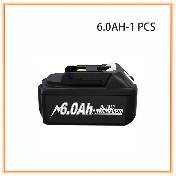 Planet Gates 2 6.0Ah 3A Charger / United Arab Emirates 18V 6.0Ah Powerful Replacement For Makita Compatible Makita Battery BL1860 BL1850B BL1830 Series Battery Replacement Battery