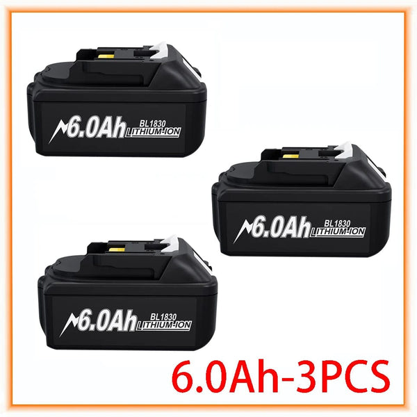Planet Gates 2 6.0Ah 3A Charger / United Arab Emirates 18V 6.0Ah Powerful Replacement For Makita Compatible Makita Battery BL1860 BL1850B BL1830 Series Battery Replacement Battery