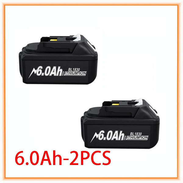 Planet Gates 2 6.0Ah 3A Charger / United Arab Emirates 18V 6.0Ah Powerful Replacement For Makita Compatible Makita Battery BL1860 BL1850B BL1830 Series Battery Replacement Battery