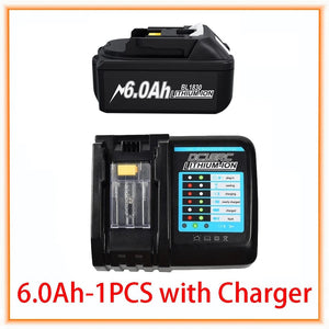 Planet Gates 2 6.0Ah 3A Charger / United Arab Emirates 18V 6.0Ah Powerful Replacement For Makita Compatible Makita Battery BL1860 BL1850B BL1830 Series Battery Replacement Battery