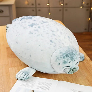 Planet Gates 2 / 60cm Hot 3D Novelty Throw Pillows Cute Real Life Sea Lion Plush Toys Soft Seal Plush Stuffed Plush Housewarming Party Hold Pillow