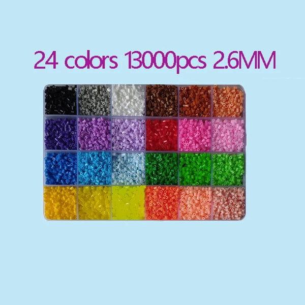 Planet Gates 2.6mm Perler Hama beads Set 3D Puzzle Iron Beads Toy Kids Creative Handmade Craft DIY Gift fuse beads Have large pegboard