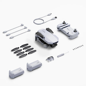 Planet Gates 2 Batteries Kit / CN Potensic 4K Mini Drone 3 Axis Gimbal 6KM GPS Professional Camera Drones Brushless RC Toy Quadcopter for Travel Gifts ATOM