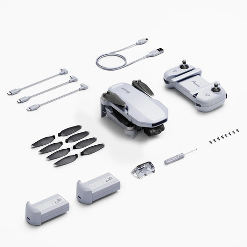 Planet Gates 2 Batteries Kit / CN Potensic 4K Mini Drone 3 Axis Gimbal 6KM GPS Professional Camera Drones Brushless RC Toy Quadcopter for Travel Gifts ATOM