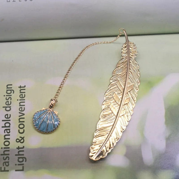 Planet Gates 2 Cute Metal Feather Bookmark  Kawaill Novelty Book Reading Item Creative Gift for Kids Children Stationery Teacher Supplies