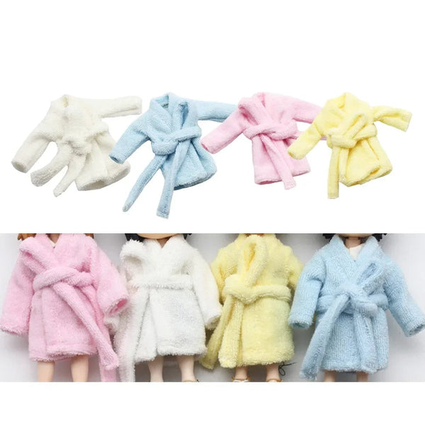 Planet Gates 2 dolls / CHINA Ob11 Bjd Doll Accessories Bed Bodysuit Obitsu 11 Clothes Dolls For Girls Boy Toys Baby Kawaii Anime Toy items Pajama Miniature