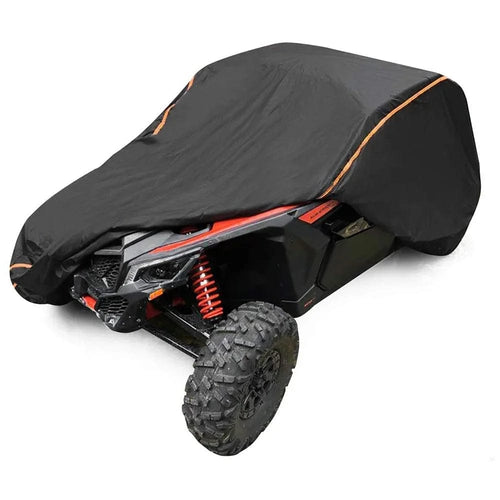 Planet Gates 2 doors / israel 2 Doors UTV 210D Oxford Cloth Protect Utility Vehicle Storage Cover from Rain Dirt Rays-Reflective for Can Am Maverick X3