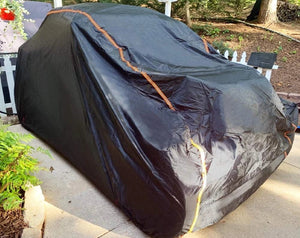 Planet Gates 2 Doors UTV 210D Oxford Cloth Protect Utility Vehicle Storage Cover from Rain Dirt Rays-Reflective for Can Am Maverick X3