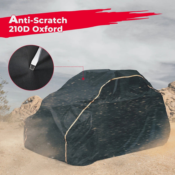 Planet Gates 2 Doors UTV 210D Oxford Cloth Protect Utility Vehicle Storage Cover from Rain Dirt Rays-Reflective for Can Am Maverick X3
