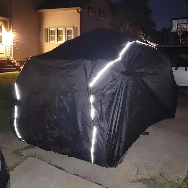 Planet Gates 2 Doors UTV 210D Oxford Cloth Protect Utility Vehicle Storage Cover from Rain Dirt Rays-Reflective for Can Am Maverick X3