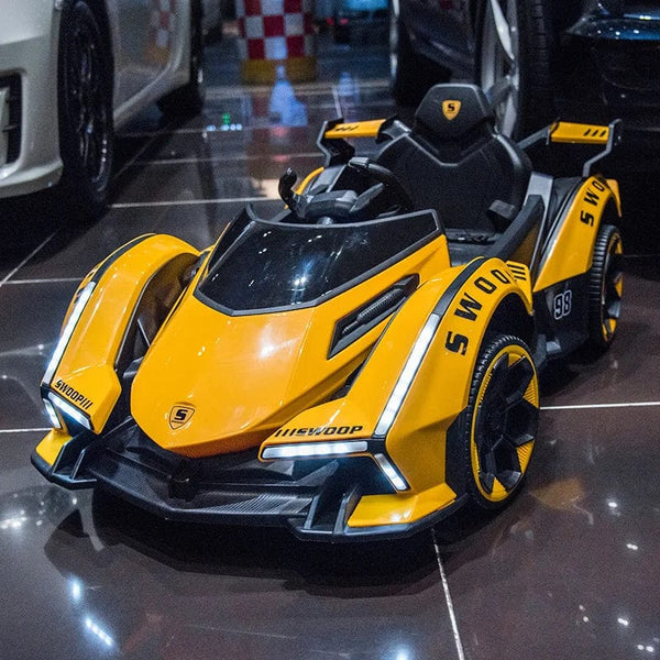 Planet Gates 2 Drive 1 / CHINA 1-5-Year-Old Rechargable Children's Electric Toy Four-Wheel Remote Control Ride On Car For Boys And Girls