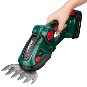 Planet Gates 2 IN 1 Cordless Electric Hedge Trimmer Lawn Mower Household Shrub Weeding Pruning Mower Garden Tools for Makita 18V Battery