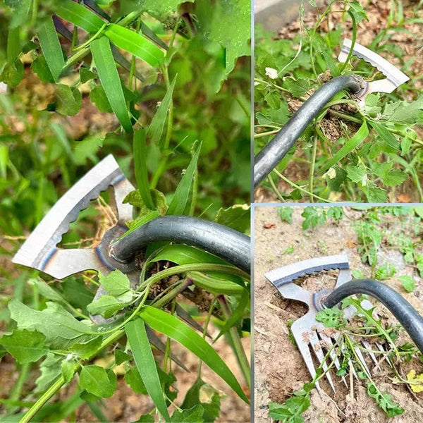 Planet Gates 2 IN 1 Manual Weed Remover Tool Grass Rooting Loose Soil Hand Weeding Removal Puller Garden Shovel Gardening Tool Dropshipping