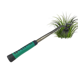 Planet Gates 2 In 1 Manual Weeds Remover Tool Grass Rooting Loose Garden Gardening Puller Removal Weeding Tool for Garden Lawn Yard