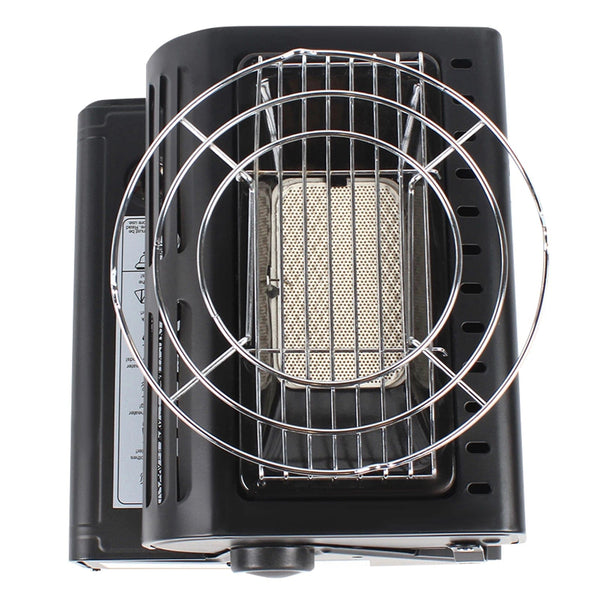 Planet Gates 2 in 1 Portable Dual Butane Gas Bivvy Heater & Stove 1300W Outdoor Camping Fishing Tent Camping Gas Cooker