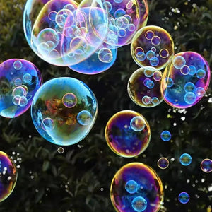 Planet Gates 2 IN 1 Soap Bubbles Machine Bubble Gun Creative Bubble In Bubble Toys Blower Maker Outdoor Party Games Toys for Kids Boys Girls