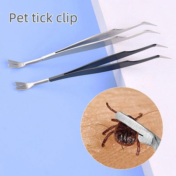 Planet Gates 2 In 1 Tick Remover Tool Professional Tick Removal Tweezers For Humans & Pets Pets Flea And Tick Removal Tick Remover Tools