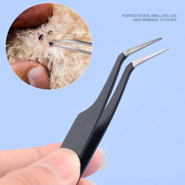 Planet Gates 2 In 1 Tick Remover Tool Professional Tick Removal Tweezers For Humans & Pets Pets Flea And Tick Removal Tick Remover Tools
