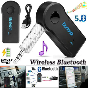Planet Gates 2 in 1 Wireless Bluetooth 5.0 Receiver Transmitter Adapter 3.5mm Jack For Car Music Audio Aux A2dp Headphone Reciever Handsfree