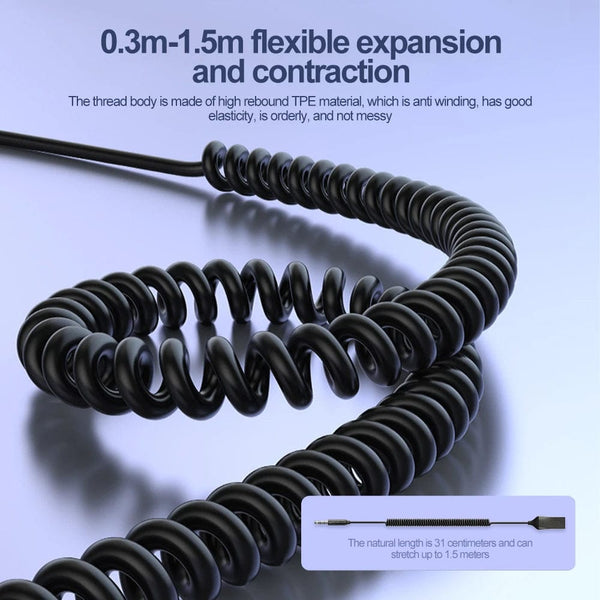 Planet Gates 2 In 1 Wireless Transmitter Bluetooth 5.0 Receiver USB To 3.5mm Jack Car Music Audio AUX Car Bluetooth Adapter Handsfree Kit