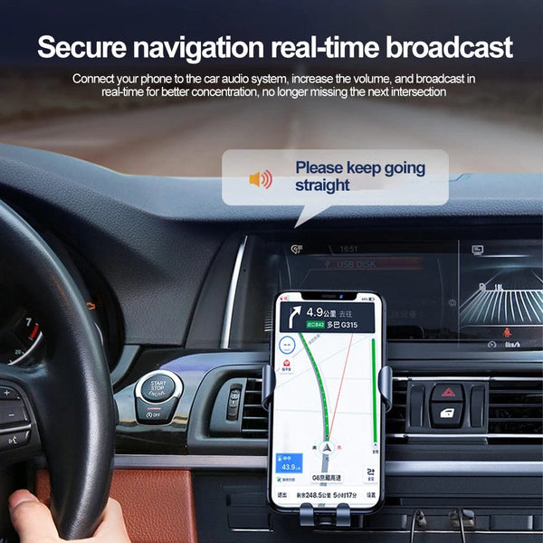Planet Gates 2 In 1 Wireless Transmitter Bluetooth 5.0 Receiver USB To 3.5mm Jack Car Music Audio AUX Car Bluetooth Adapter Handsfree Kit