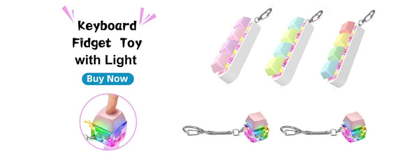 Planet Gates 2 Keys BW 2/3/4/9 Keys Keyboard Keycaps Fidget Toy Party Stress Relief Diy  Keycaps Toy Keyboard Caps Finger Button Fidget Finger Keycaps