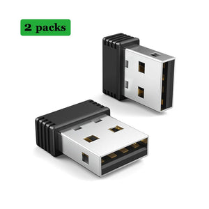 Planet Gates 2 mouse jigglers Wireless Mouse Jigglers Mover Undetectable Automatic USB Port Shaker Wiggler for Laptop Keeps Computer Awake Mouse Movement