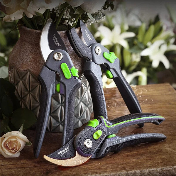 Planet Gates 2 Multifunctional Pruning Shear Garden Tools Labor Saving Scissors Gardening Plant Sharp Branch Pruners Protection Hand Durable