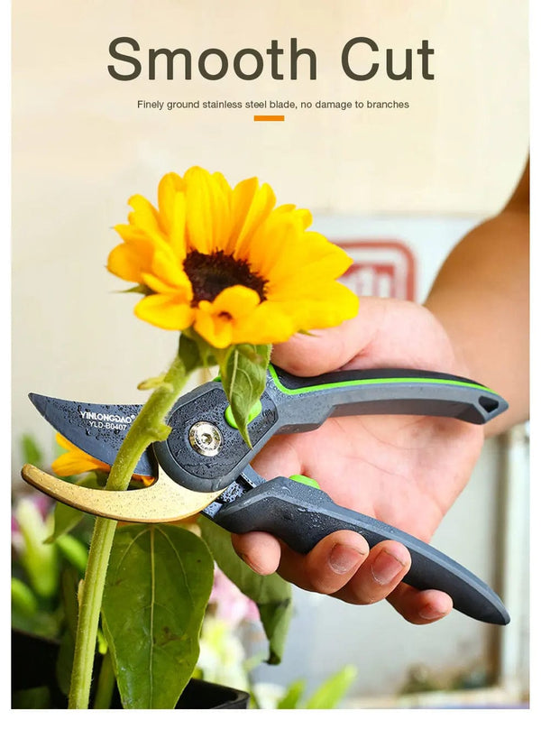 Planet Gates 2 Multifunctional Pruning Shear Garden Tools Labor Saving Scissors Gardening Plant Sharp Branch Pruners Protection Hand Durable