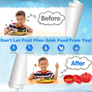 Planet Gates 2 Packs Eliminate Gnats Instantly - 2pcs/pack Gnat Trap Catcher For Kitchen & Home