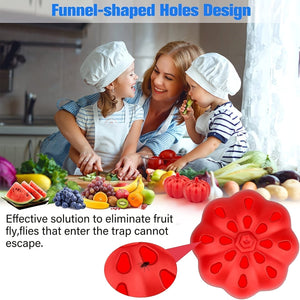 Planet Gates 2 Packs Eliminate Gnats Instantly - 2pcs/pack Gnat Trap Catcher For Kitchen & Home