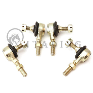 Planet Gates 2 pair M10-M10 Tie Rod End Kits Ball Joint Fit For China ATV 50cc 110cc 150cc 200cc 250cc 300cc Go Kart Karting Quads Bike Parts