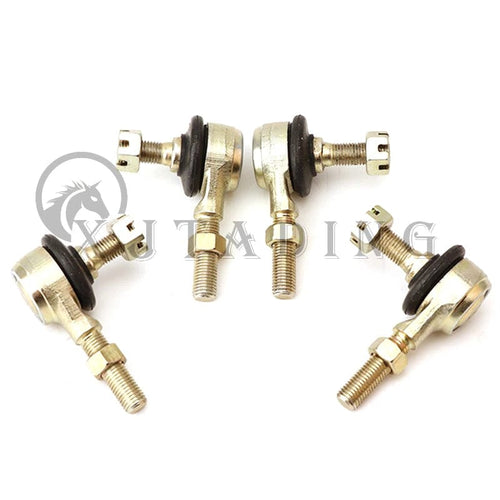 Planet Gates 2 pair M10-M10 Tie Rod End Kits Ball Joint Fit For China ATV 50cc 110cc 150cc 200cc 250cc 300cc Go Kart Karting Quads Bike Parts