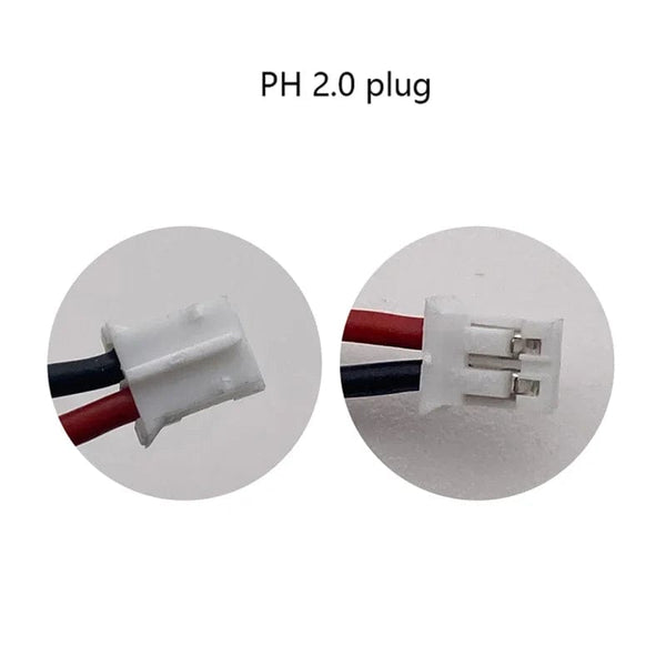 Planet Gates 2 PCS / 3.7V / CHINA 103450 3.7V 2000mAh Polymer Lithium Rechargeable Battery jst PH 2.0mm 2pin plug for Camera GPS navigator MP5 Bluetooth Headset