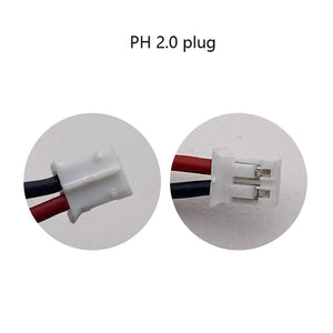 Planet Gates 2 PCS / 3.7V / CHINA 103450 3.7V 2000mAh Polymer Lithium Rechargeable Battery jst PH 2.0mm 2pin plug for Camera GPS navigator MP5 Bluetooth Headset
