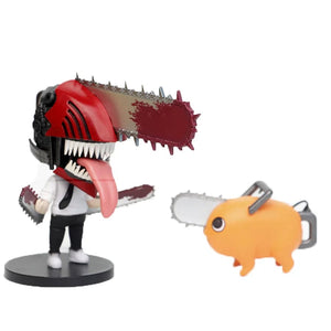 Planet Gates 2 pcs 4 2024 New Chainsaw Man kuromi Power Action Figurines Anime Figure Chainsaw Man Power Figurine For Children Toys Christmas Gifts