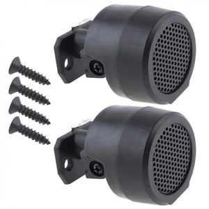 Planet Gates 2 Pcs 500W Pre-Wired Tweeter Speakers Car Audio System Vehicle Door Auto Audio Music Subwoofer Electronic Accessories Speaker