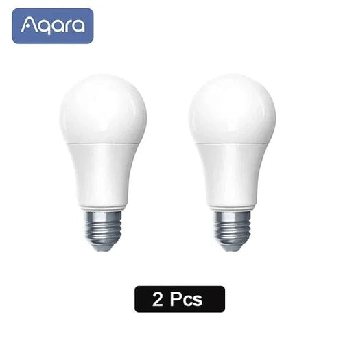 Planet Gates 2 Pcs / CHINA Aqara Smart LED Bulb T1 E27 Zigbee 3.0 2700K-6500K 220-240V Bluetooth Remote Lamp Light For Xiaomi Mihome APP Homek