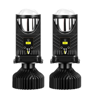 Planet Gates 2 PCS / H4/9003/HB2 Hi/Lo H4 LED Projector Lens Headlight Car LED Headlight Canbus 6000K Hi/Lo Beam Bulb with Turbo Fan 22000LM 90W For Car/Motorcycle 12V