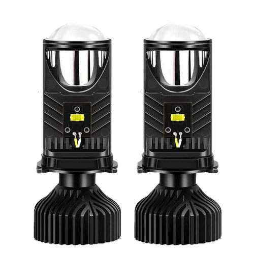 Planet Gates 2 PCS / H4/9003/HB2 Hi/Lo H4 LED Projector Lens Headlight Car LED Headlight Canbus 6000K Hi/Lo Beam Bulb with Turbo Fan 22000LM 90W For Car/Motorcycle 12V
