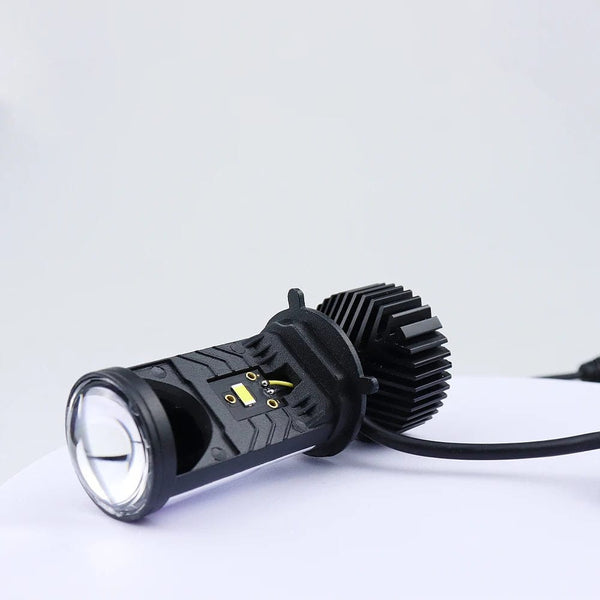 Planet Gates 2 PCS / H4/9003/HB2 Hi/Lo H4 LED Projector Lens Headlight Car LED Headlight Canbus 6000K Hi/Lo Beam Bulb with Turbo Fan 22000LM 90W For Car/Motorcycle 12V