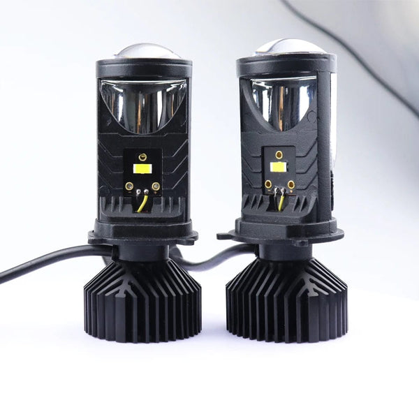Planet Gates 2 PCS / H4/9003/HB2 Hi/Lo H4 LED Projector Lens Headlight Car LED Headlight Canbus 6000K Hi/Lo Beam Bulb with Turbo Fan 22000LM 90W For Car/Motorcycle 12V