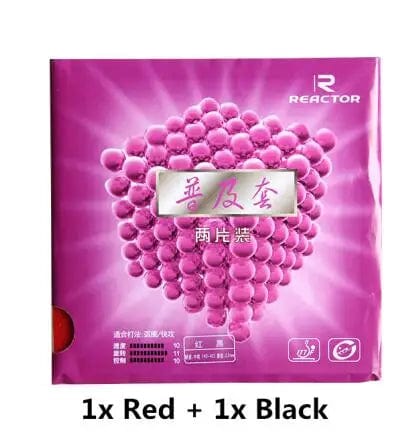 Planet Gates 2 Pcs/Lot Reactor Original Pips-In CORBOR Table Tennis Rubber With Sponge Ping Pong Rubber Tenis De Mesa